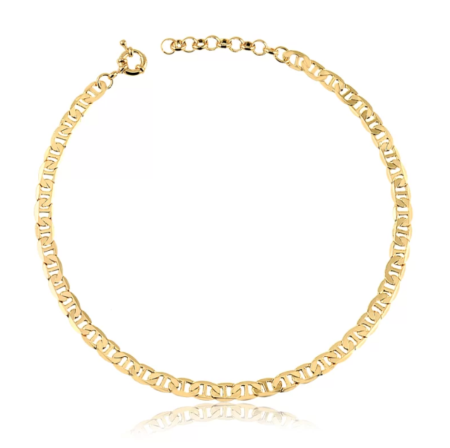 Colar Choker Banhada a Ouro 18k (32cm)